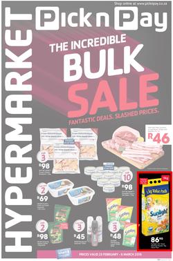 Pick n Pay Hyper Western Cape (23 Feb - 06 Mar 2016), page 1