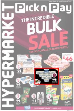 Pick n Pay Hyper Western Cape (23 Feb - 06 Mar 2016), page 1