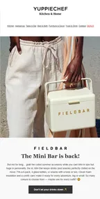 Yuppiechef : The Mini Bar Is Back (Request Valid Date From Retailer)