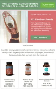 Wellness Warehouse : 2025 Wellness Trends (Request Valid Date From Retailer)