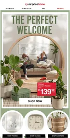 Mr Price Home : The Perfect Welcome (Request Valid Date From Retailer)