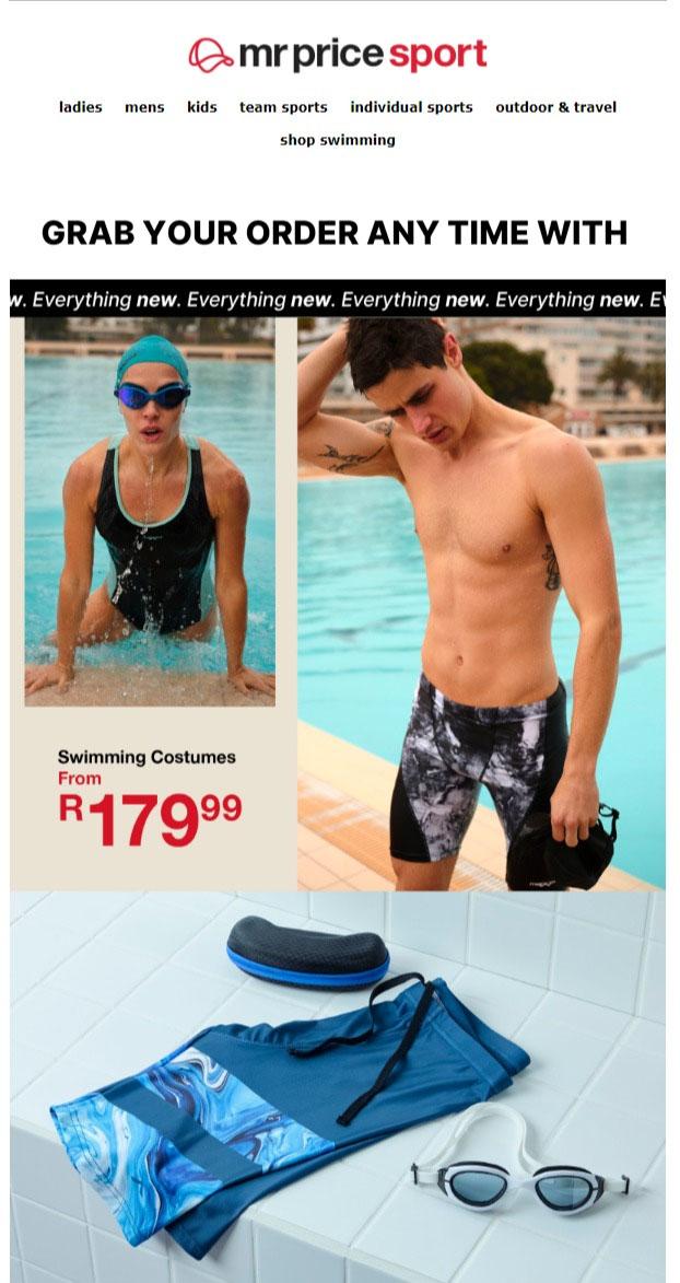 Mr Price Sport Your Lane Awaits (Request Valid Date From Retailer