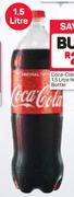 Coca-Cola Regular-2 x 1.5Ltr (Non-Returnable Bottle)