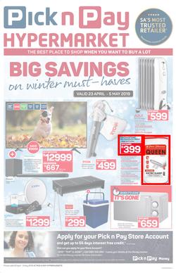 electric blanket pick n pay