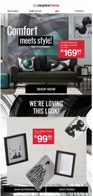 Mr Price Home : Comfort Meets Style (Request Valid Date From Retailer)