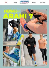 Sportsmans Warehouse : Hoka Arahi 7 (Request Valid Date From Retailer)