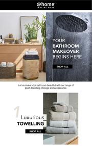 @Home : Your Bathroom Makeover Begins Here (Request Valid Date From Retailer)