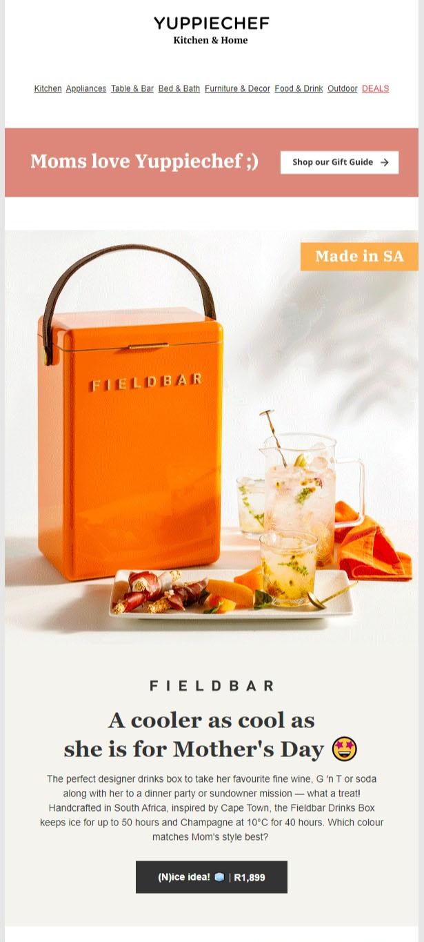 Yuppiechef A Cooler As Cool As She Is For Mother's Day (Request Valid