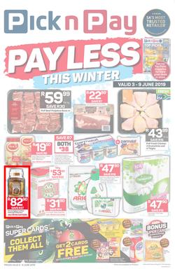 Pick n Pay KZN : Pay Less This Winter (03 Jun - 09 Jun 2019), page 1