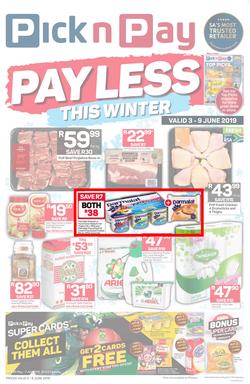 Pick n Pay KZN : Pay Less This Winter (03 Jun - 09 Jun 2019), page 1