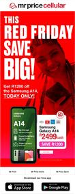 Mr Price Cellular : This Red Friday Save Big (Request Valid Date From Retailer)