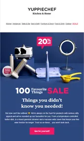 Yuppiechef : Things You Didn't Know You Needed (Request Valid Date From Retailer)