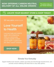 Wellness Warehouse : Love Yourself To Health (Request Valid Date From Retailer)