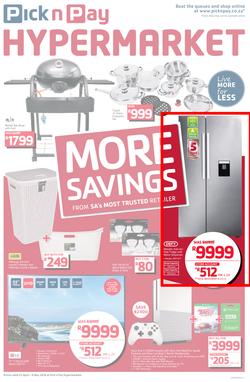 Pick n Pay Hyper : More Savings (23 Apr - 06 May 2018), page 1