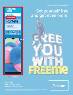Telkom : Free You With Free Me (01 Dec - 31 Jan 2020), page 1