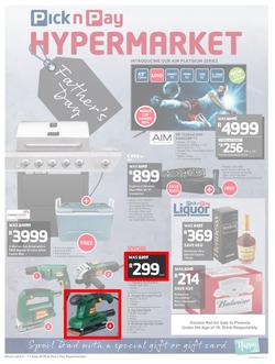Pick n Pay Hyper : Father's Day Gifting (04 Jun - 17 Jun 2018), page 1