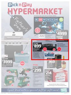 Pick n Pay Hyper : Father's Day Gifting (04 Jun - 17 Jun 2018), page 1