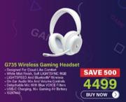 Logitech G735 Wireless Gaming Headset