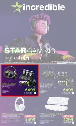 Incredible Connection : All Star Gaming With Logitech (23 March - 31 March 2023), page 1
