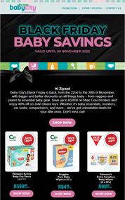 Dis-Chem : Black Friday Baby Savings (22 November - 30 November 2023)