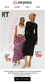 Mr Price : The Trend Agenda (Request Valid Date From Retailer)