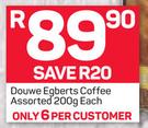 Douwe Egberts Cofee Assorted-200g