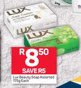 Lux Beauty Soap Assorted-175g Each