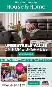 House & Home : Unbeatable Value On Home Upgrades (21 February - 25 February 2024)