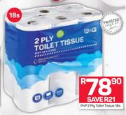 Pnp 2 Ply Toilet Tissue-18's Pack