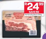 PnP Streaky Bacon-200g