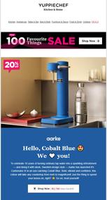 Yuppiechef : Hello, Cobalt Blue (Request Valid Date From Retailer)