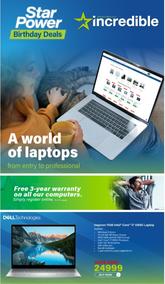 Incredible Connection : A World Of Laptops (Request Valid Date From Retailer)