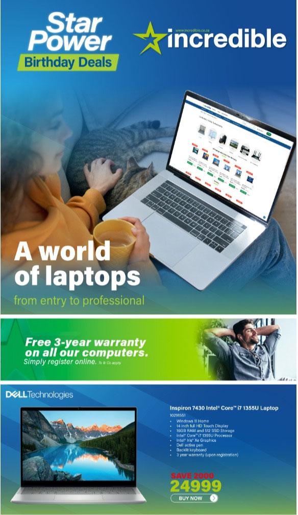 Laptop specials online incredible connection