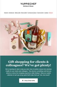 Yuppiechef : Gift Shopping For Clients & Colleagues (Request Valid Date From Retailer)