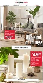 Mr Price Home : Our Kind Of Lounge (Request Valid Date From Retailer)