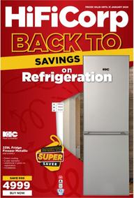 HiFi Corp : Back To Savings On Refrigeration (25 January - 31 January 2024)