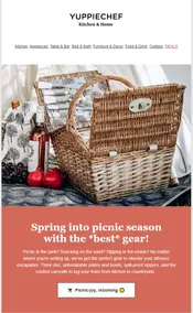 Yuppiechef : Spring Into Picnic Season (Request Valid Date From Retailer)