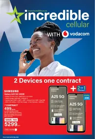 Incredible : Incredible Cellular With Vodacom (08 April - 06 May 2024)