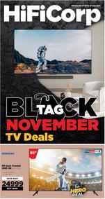 HiFi Corp : Black Tag November TV Deals (03 November - 12 November 2023)