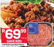 PnP Bulk Lean Beef Mince-Per Kg