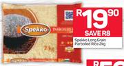 Spekko Long Grain Parboiled Rice-2Kg