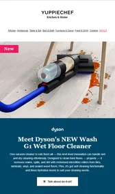 Yuppiechef : Meet Dyson's New Wash G1 Wet Floor Cleaner (Request Valid Date From Retailer)