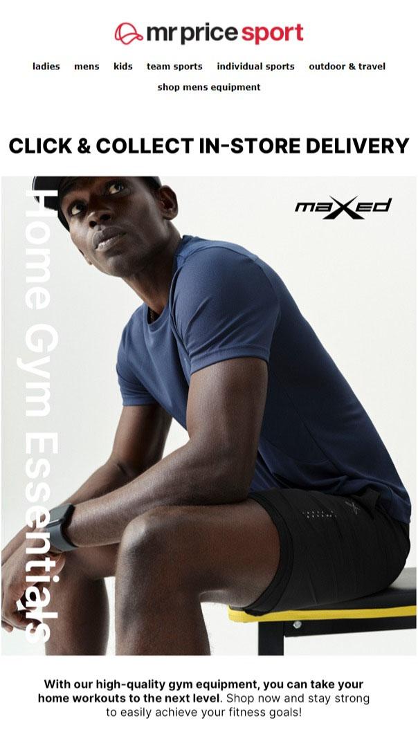 Mr Price Sport : High Quality Essentials (Request Valid Date From Retailer)  — m.