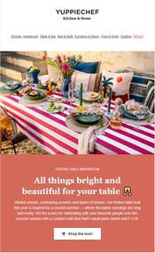 Yuppiechef : All Things Bright And Beautiful For Your Table (Request Valid Date From Retailer)
