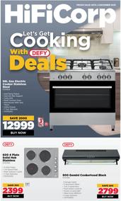HiFi Corp : Let's Get Cooking With Defy Deals (28 November - 04 December 2023)