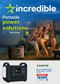 Incredible : Portable Power Solutions (16 April - 30 April 2024)