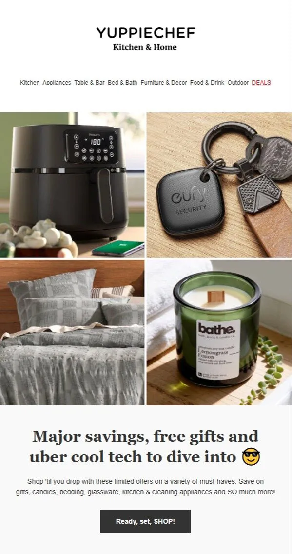 Yuppiechef : Major Savings (Request Valid Date From Retailer)