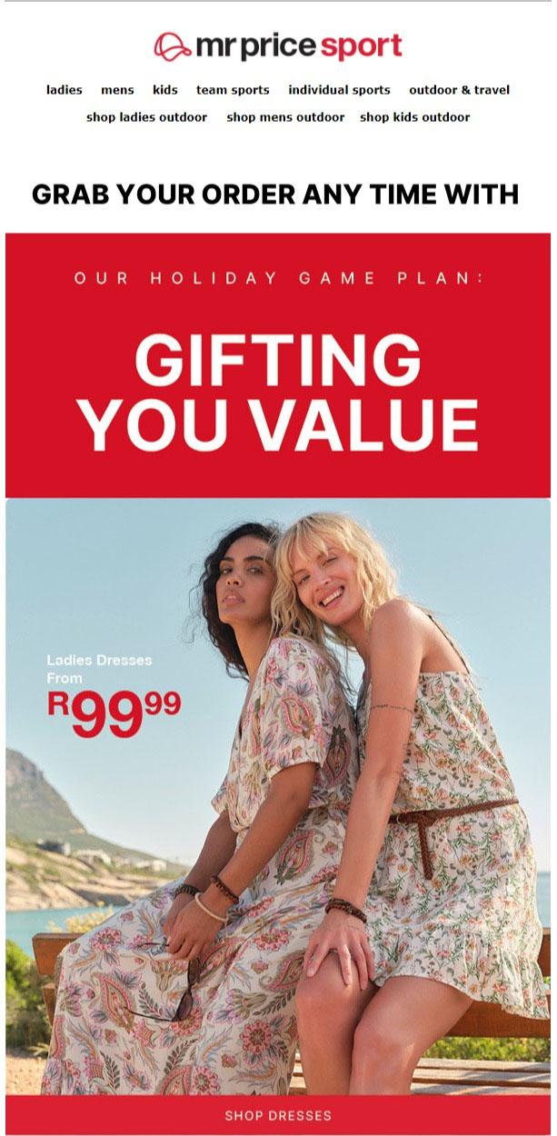 Mr Price Sport : Upgrade Your Game (Request Valid Date From Retailer) —  m.