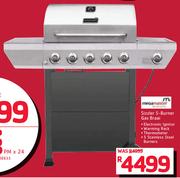 Megamster Sizzler 5-Burner Gas Braai