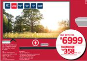 Hisense 50” 127cm UHD Smart LED TV 50N3000UW  With A Hisense 2.0 Soundbar HS201C1-For Both